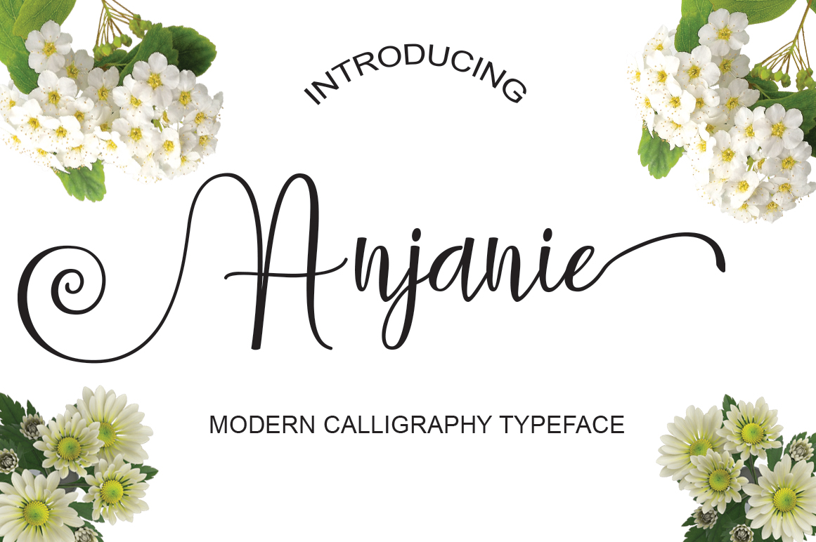 Anjanie: The Handwritten Script Font for Artisan Brands
