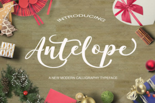 Antelope Font: A Modern Calligraphy Typeface for Business Branding
