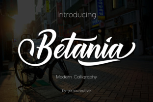 Betania: The Modern Script Typeface for Scroll-Stopping Brand Visuals