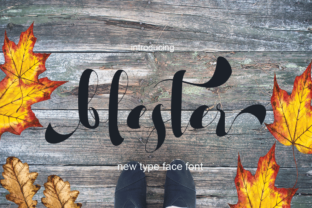 Blester: A Thoughtful Script Font for Editorial Design