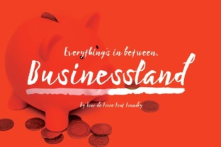 Businessland Font: A Balanced Script for Editorial Design