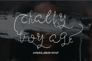Chalky Voyage: The Handwritten Script Font for Elegant Branding