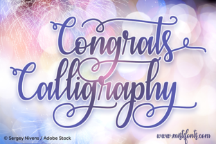 Congrats Calligraphy: The Typeface That Elevates Campaign Visuals