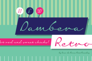 Dambera: A Script Amp Typeface for Editorial Identity