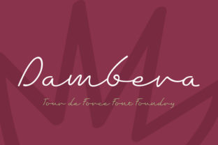 Dambera Retro: A Script Font Review for Small Business Branding