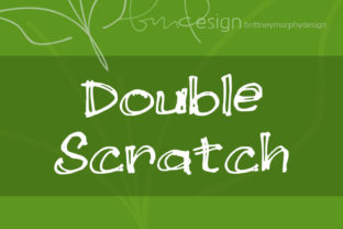 Double Scratch: A Handwritten Typeface for Authentic Brand Identities