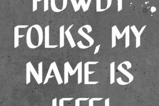 Jeff: The Bold Display Typeface for Scroll-Stopping Social Media Graphics