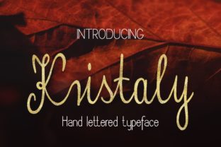 Kristaly: A Handwritten Font That Elevates Editorial Design