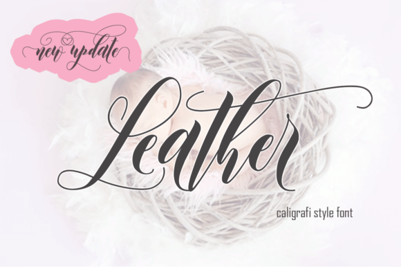 Leather Typeface Review: A Handwritten Font for Makers