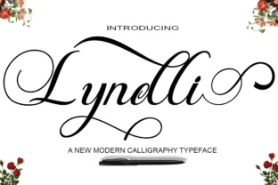 Lynelli Typeface: A Modern Handwritten Font for Digital Branding
