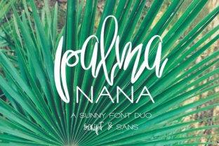 Palma Nana Font: A Quirky Typeface for Crafters