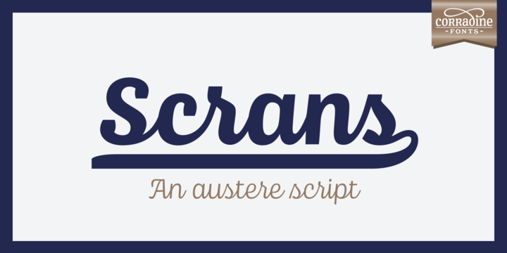 Scrans Family: A Font That Elevates Your Brand