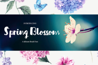 Spring Blossom: A Playful Typeface for Editorial Design
