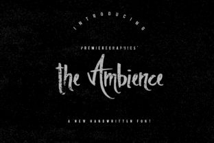 The Ambience: A Horror-Style Typeface for High-Impact Campaigns