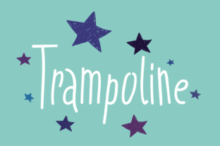 Trampoline Font: A Handwritten Typeface for Digital Designers