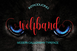 Wolfband Typeface: A Modern Handwritten Font for Digital Branding