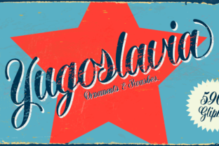 Yugoslavia Font: A Calligraphic Typeface for Editorial Elegance