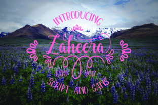 Zaheera Font: A Script Amp for Editorial Elegance